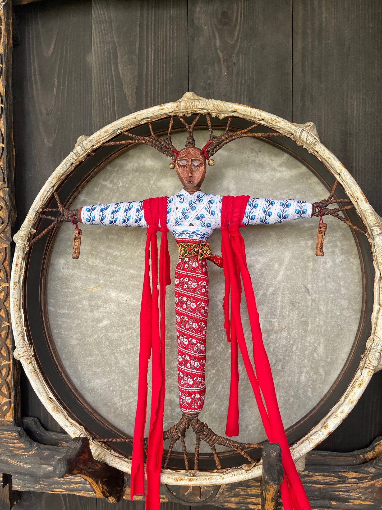 Slavic shamanic drum Bereginya