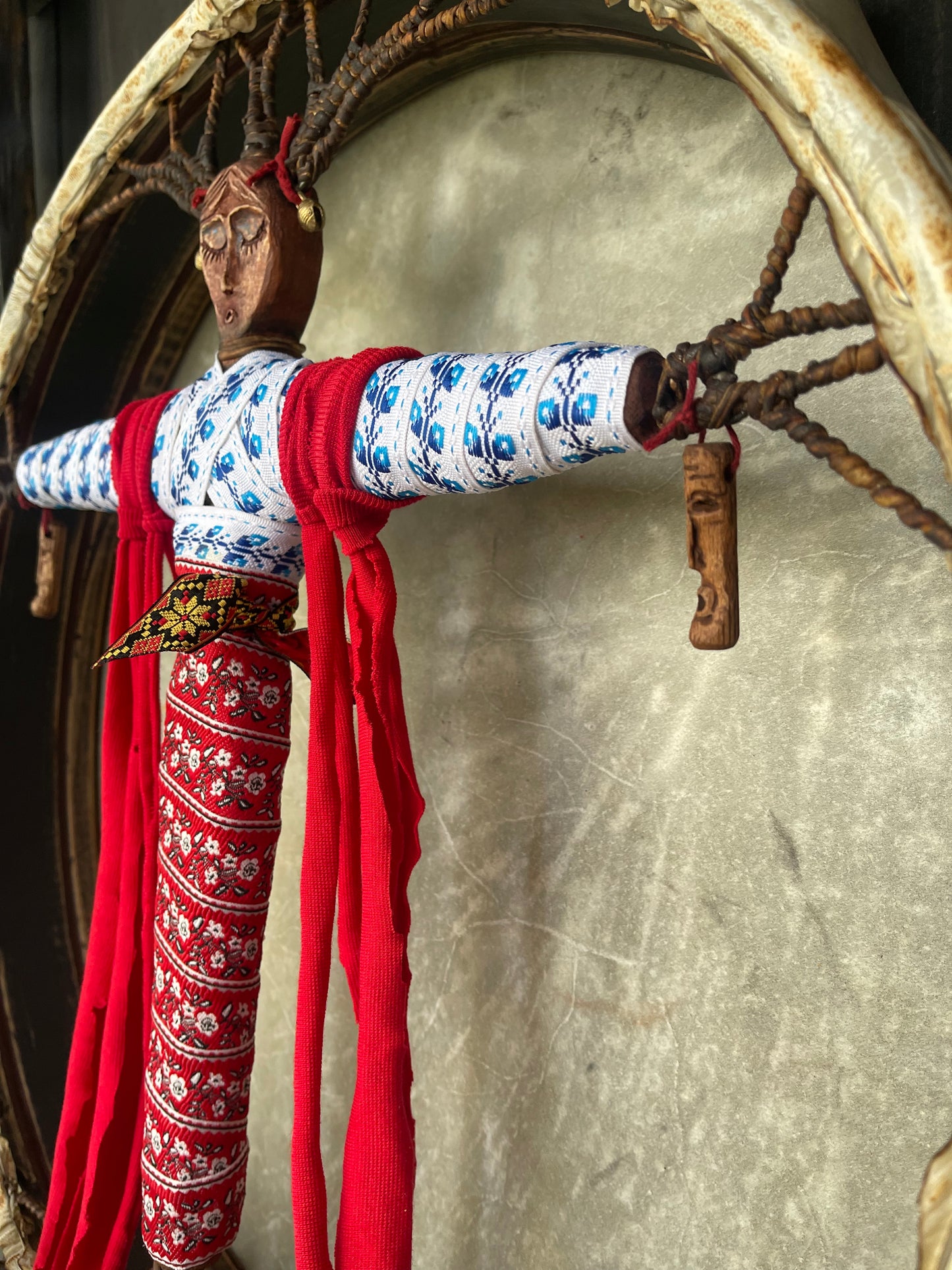 Slavic shamanic drum Bereginya