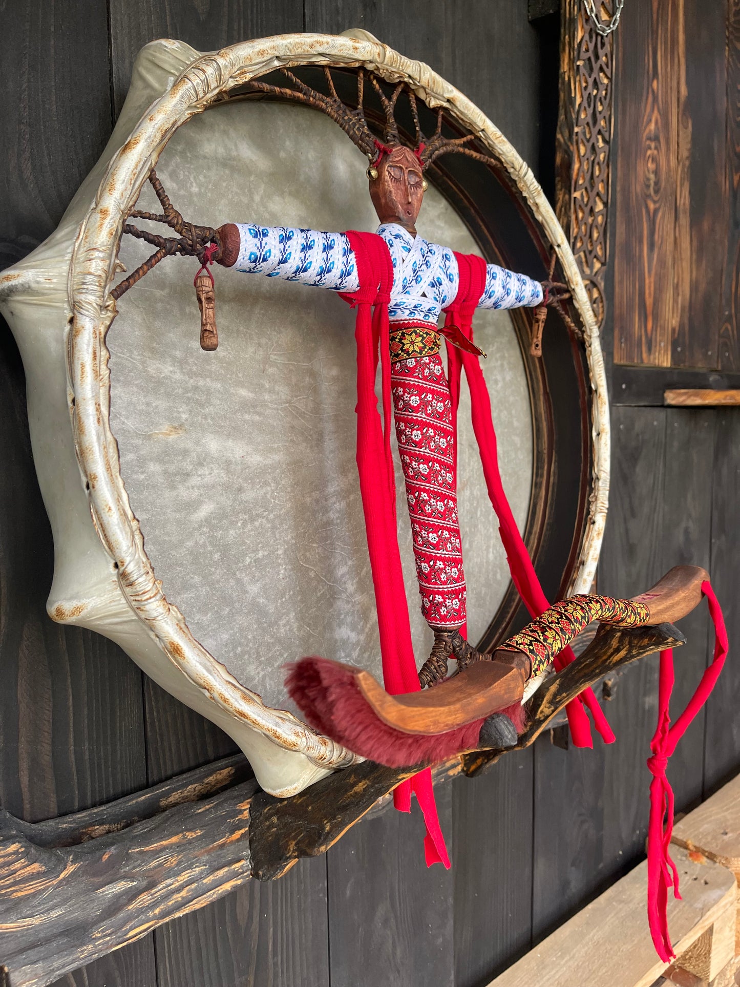 Slavic shamanic drum Bereginya