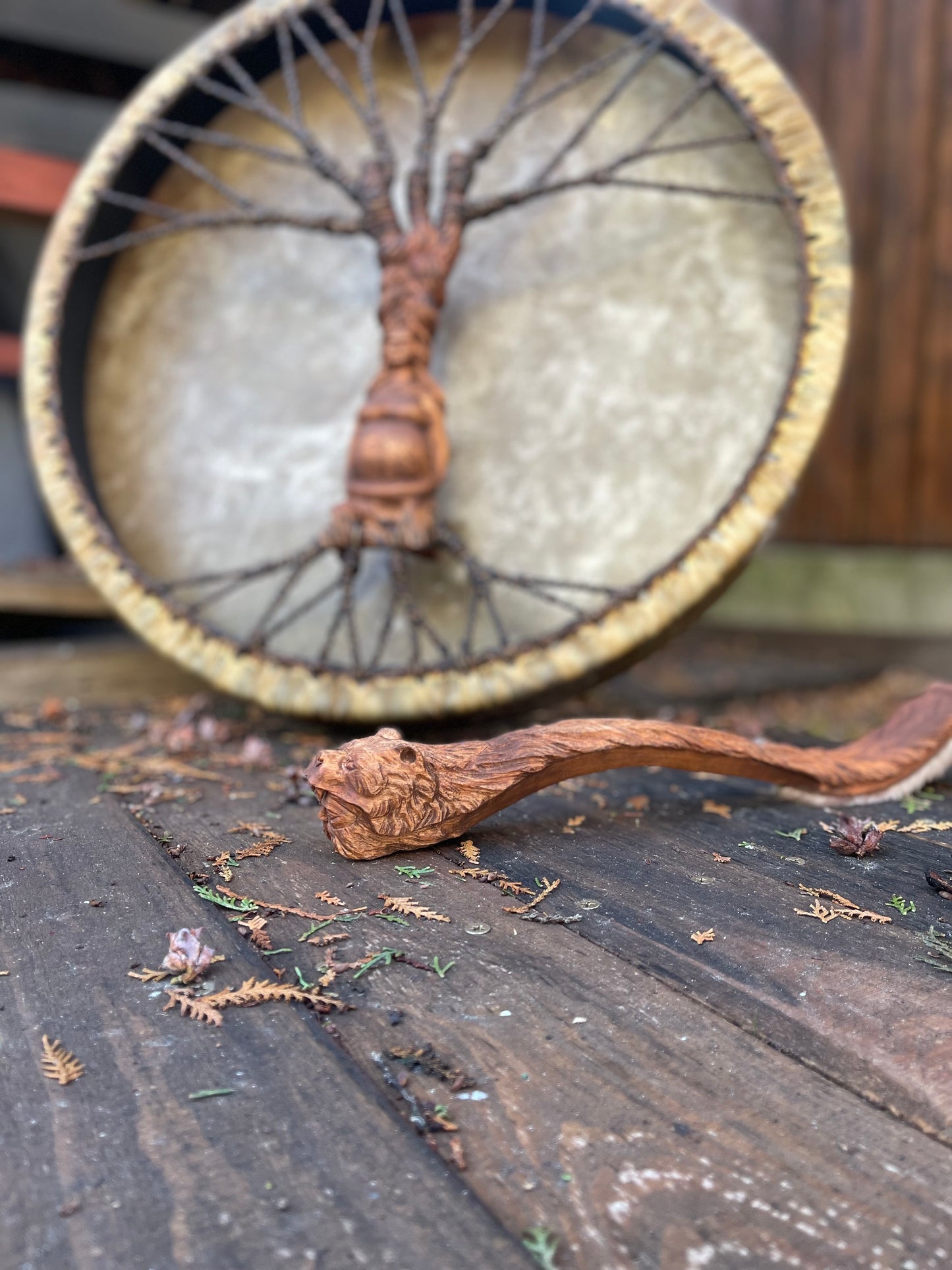 Shaman drum Mother Land