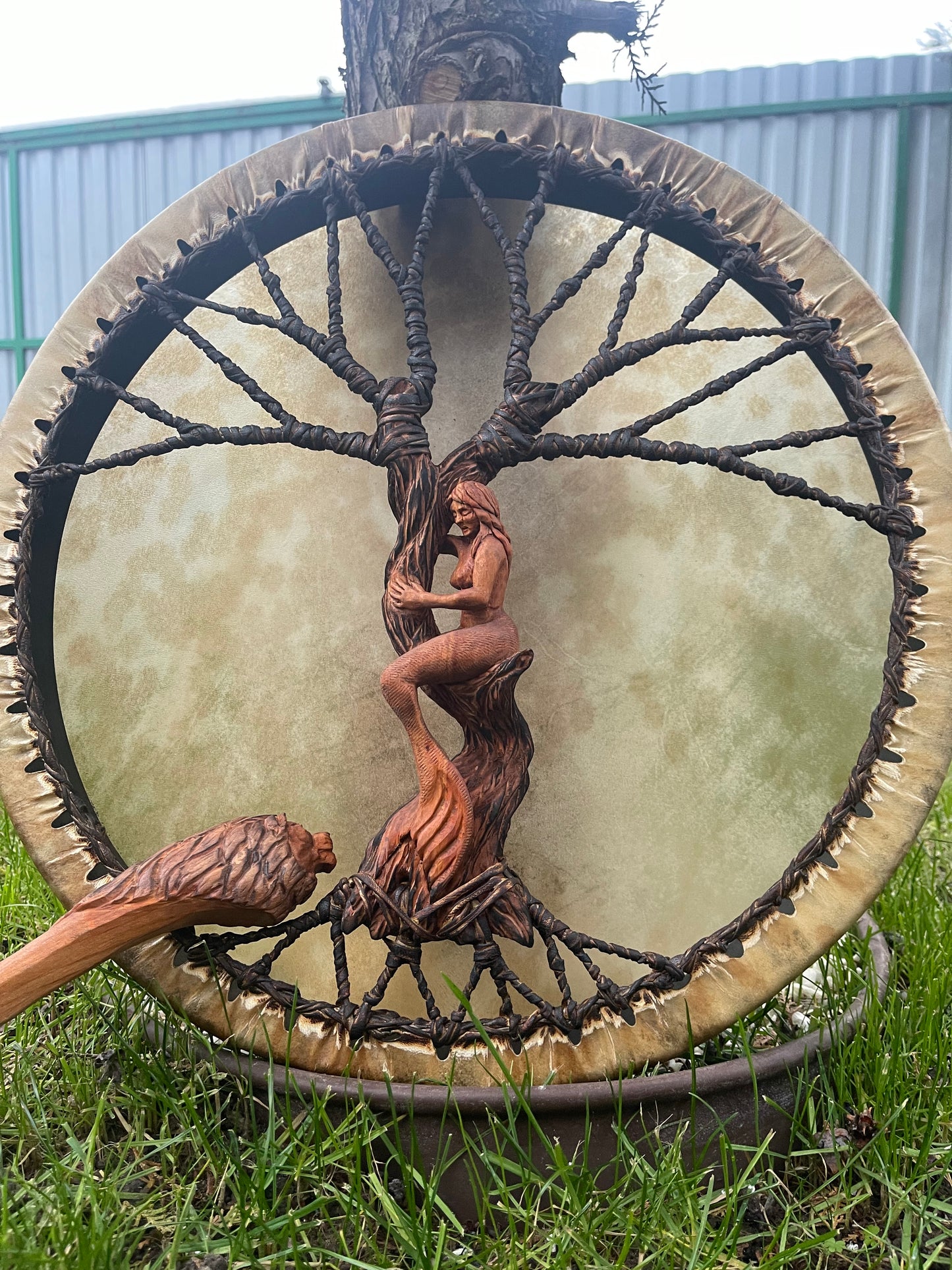 Shaman drum Mermaid