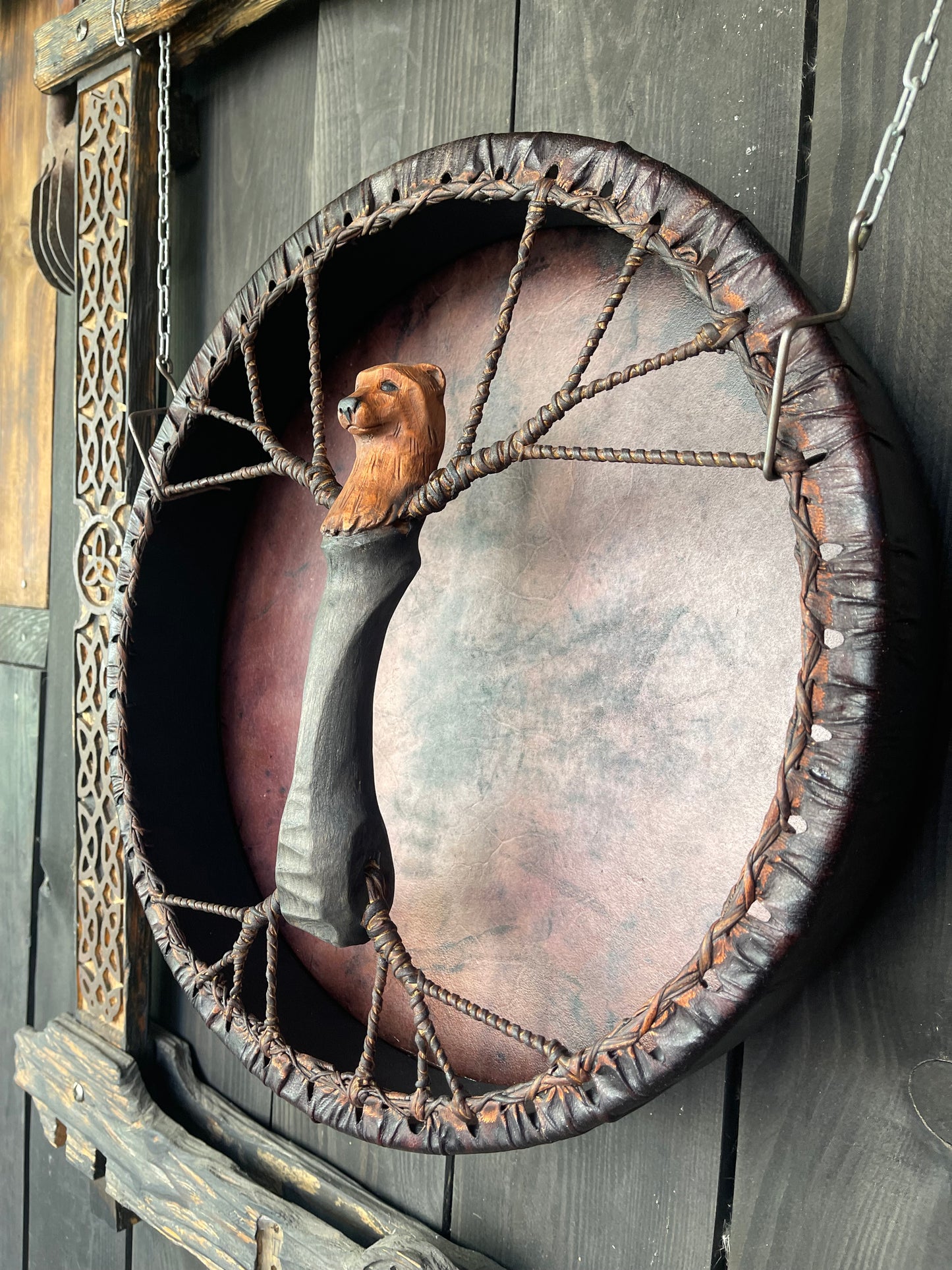 Shaman drum the Bear 16 inches (Black)