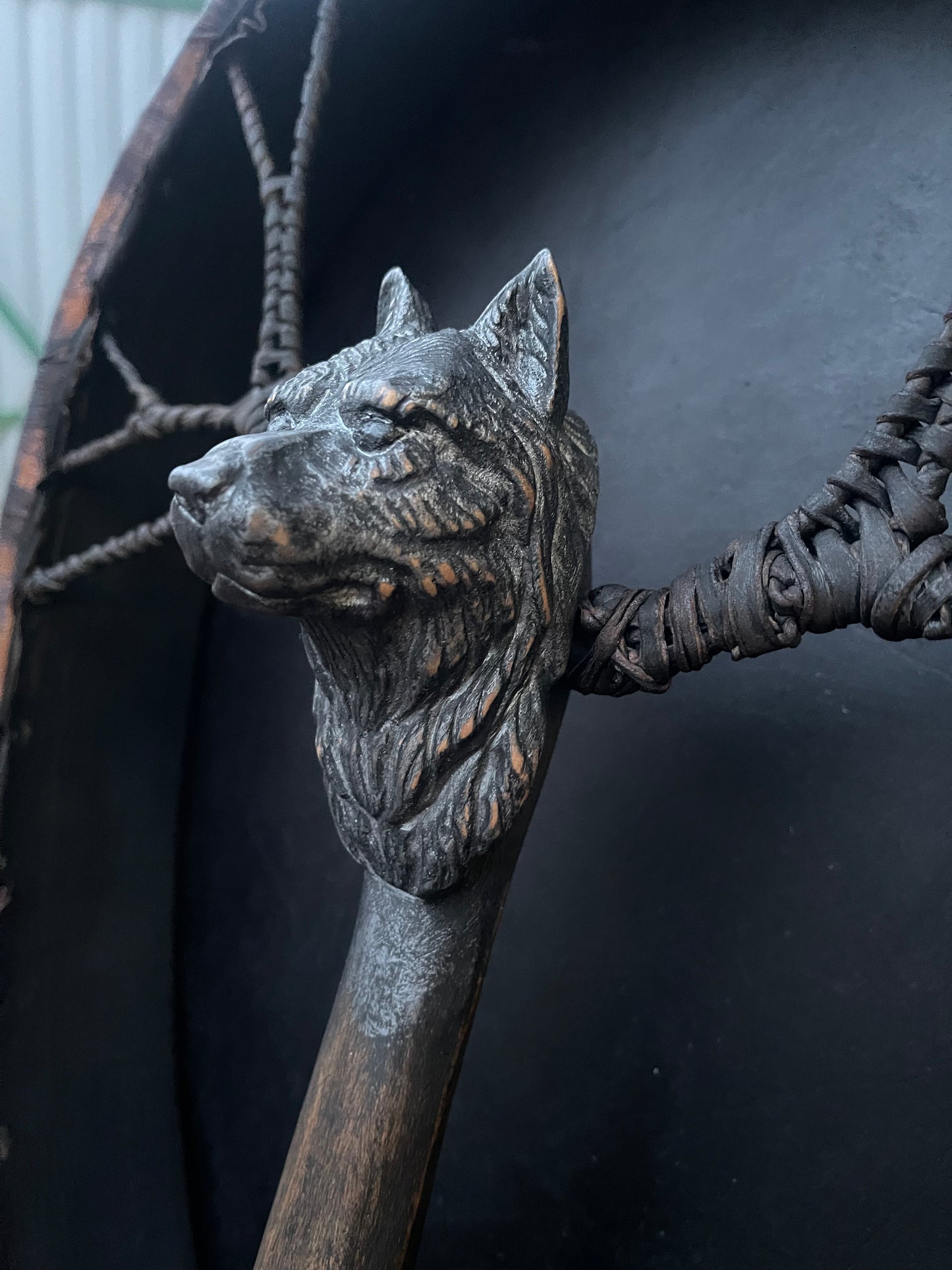 Shaman drum Spirit of the Wolf