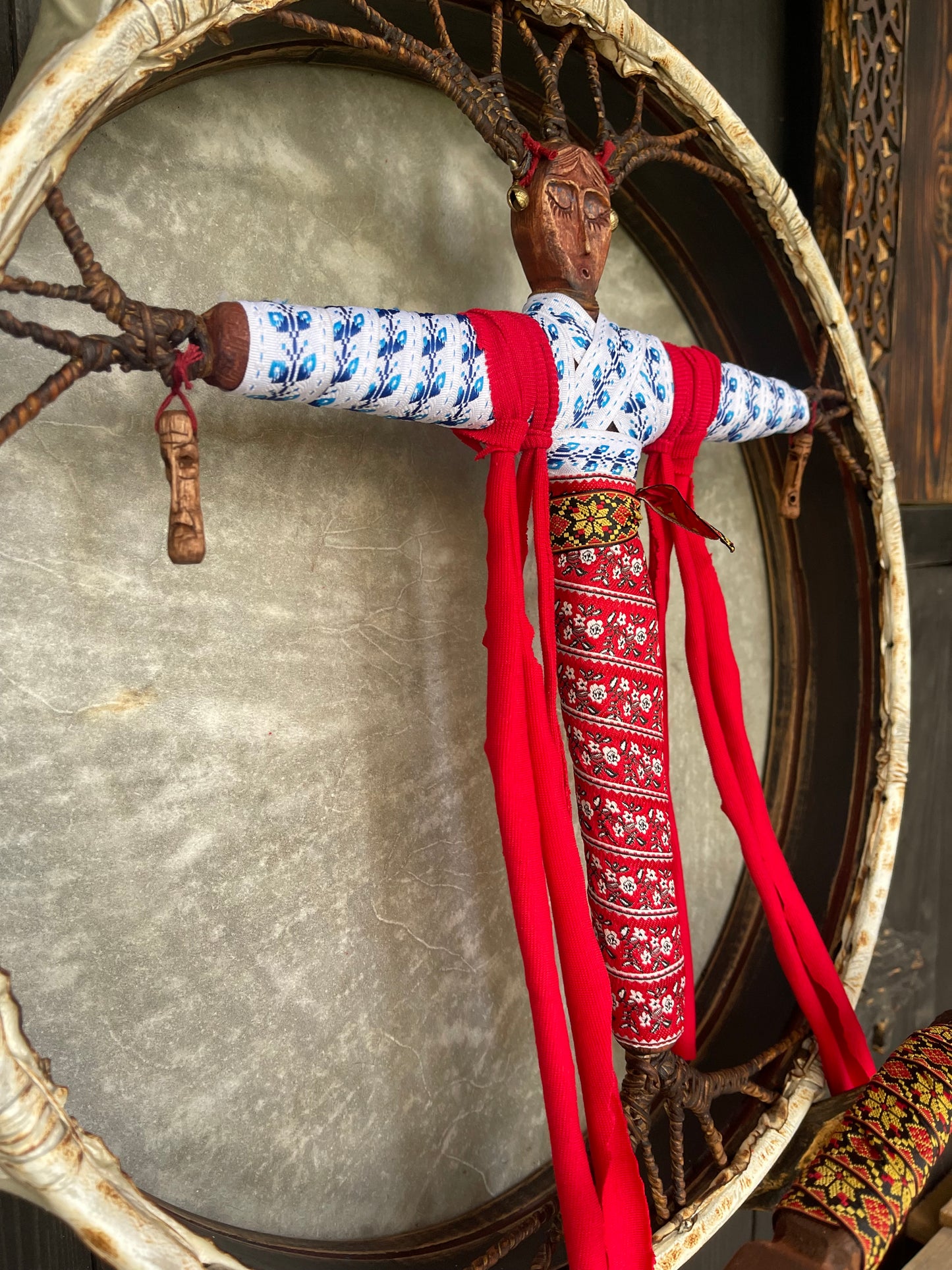 Slavic shamanic drum Bereginya