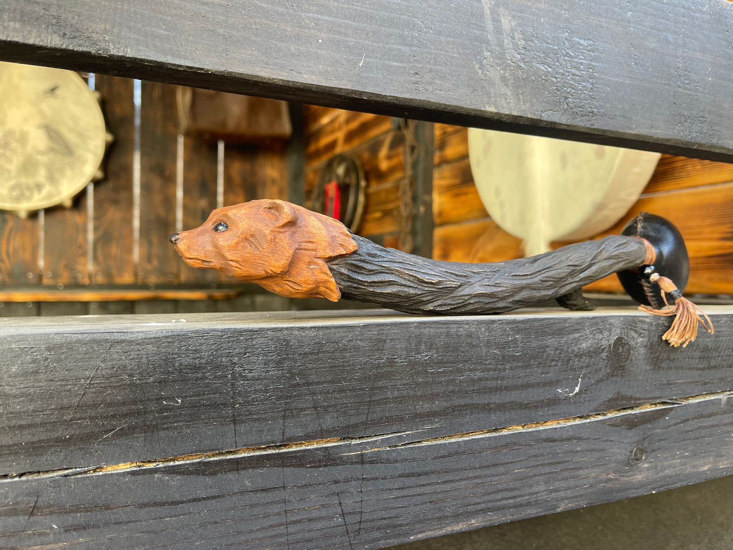 Shamanic rattle the Bear