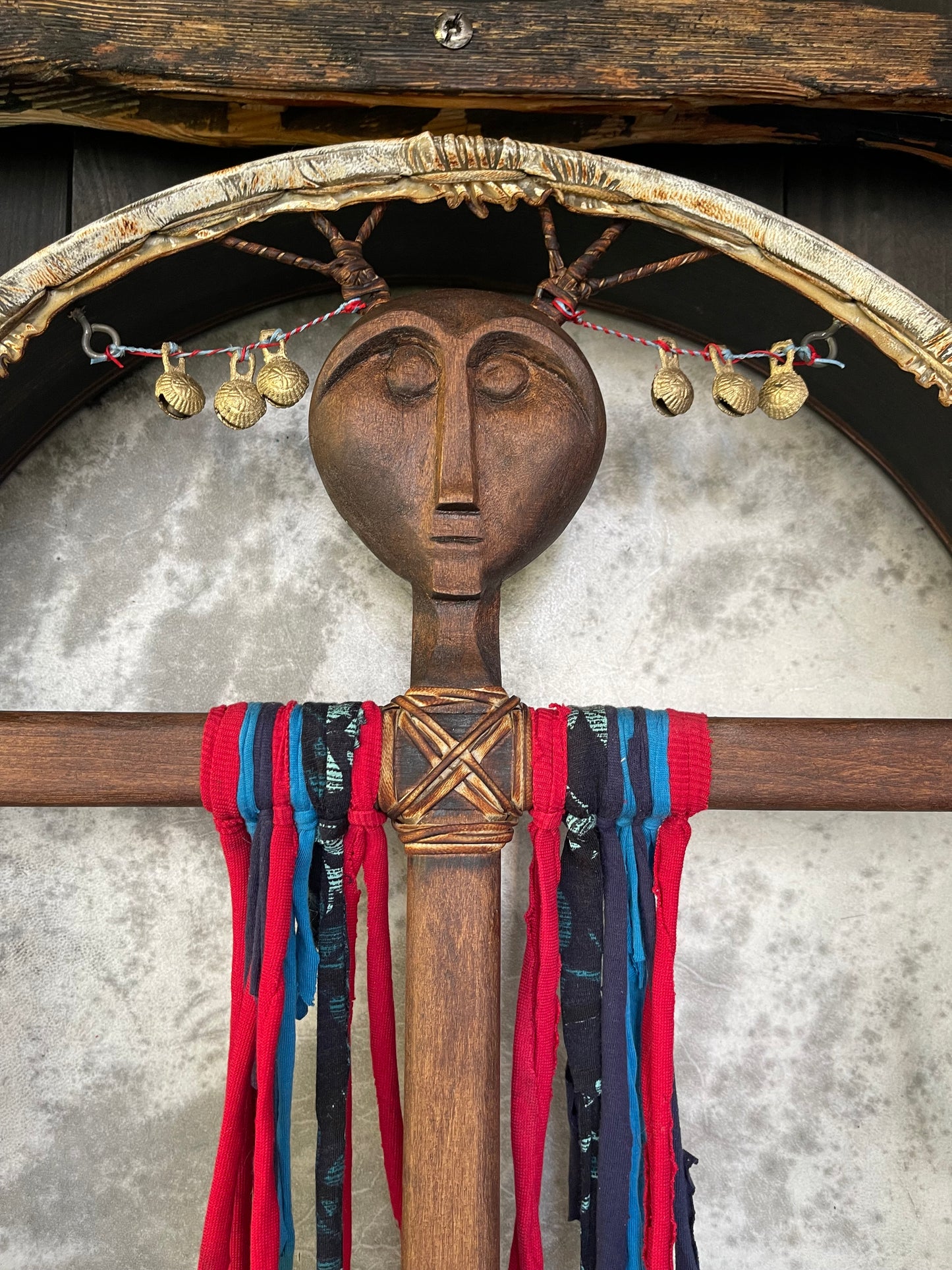 Siberian drum White Shaman