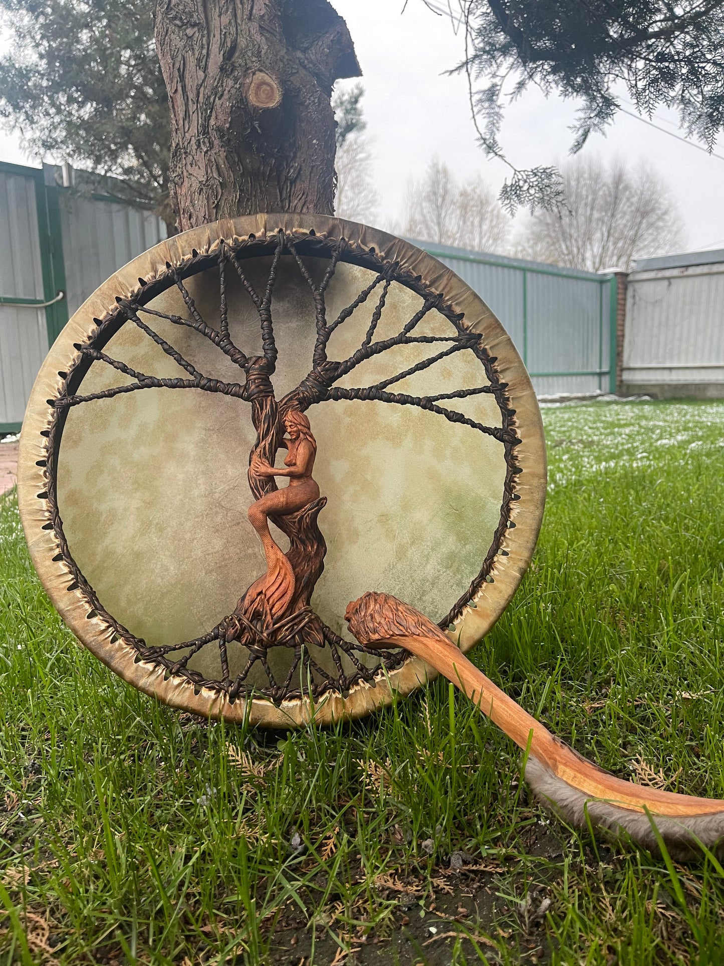 Shaman drum Mermaid