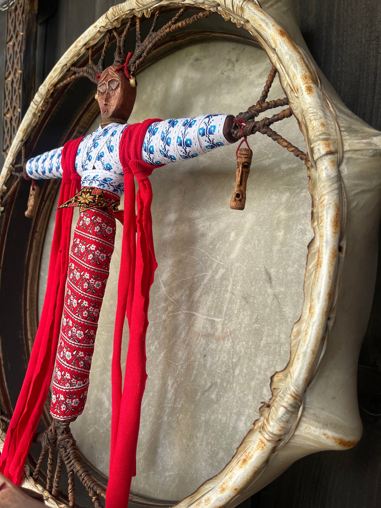 Slavic shamanic drum Bereginya