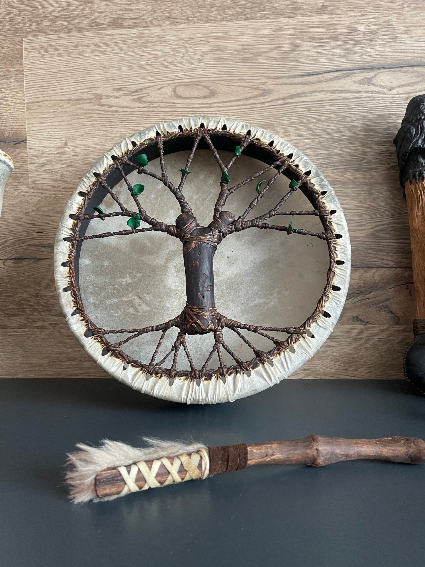 Shaman drum Tree of Life 12'