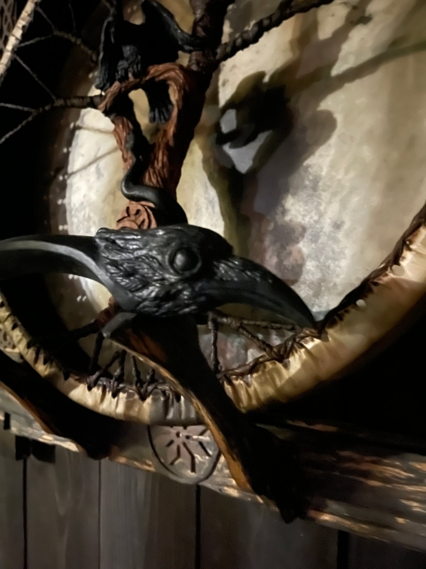 Shaman drum Raven and Snake 20ʼ