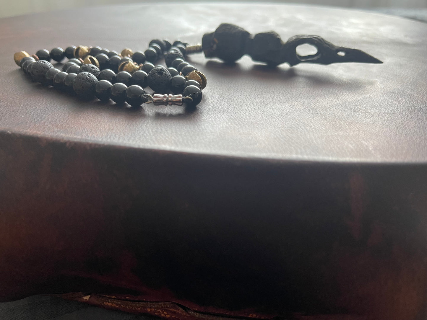 Shamanic amulet Skull of Raven