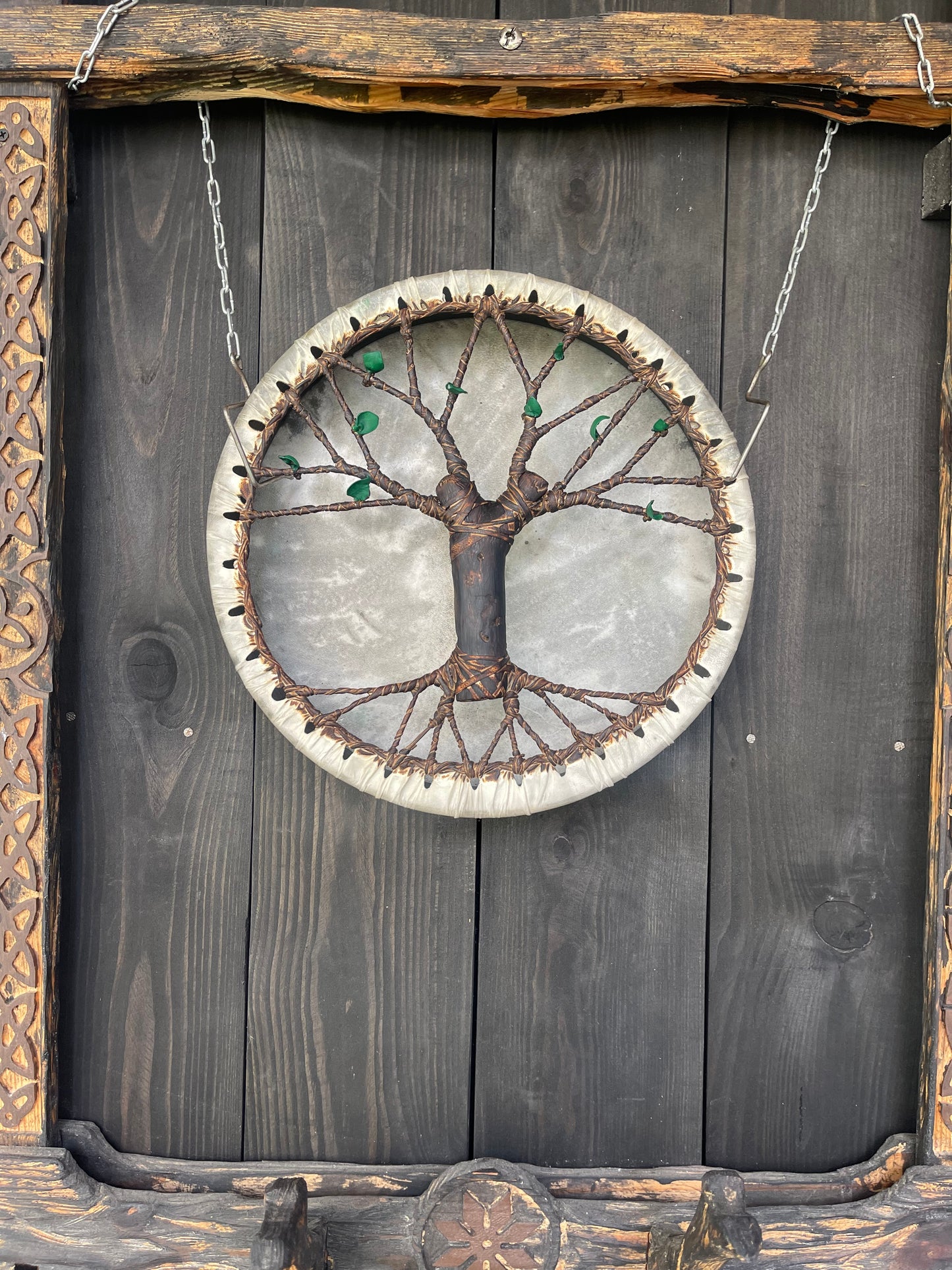 Shaman drum Tree of Life 12'