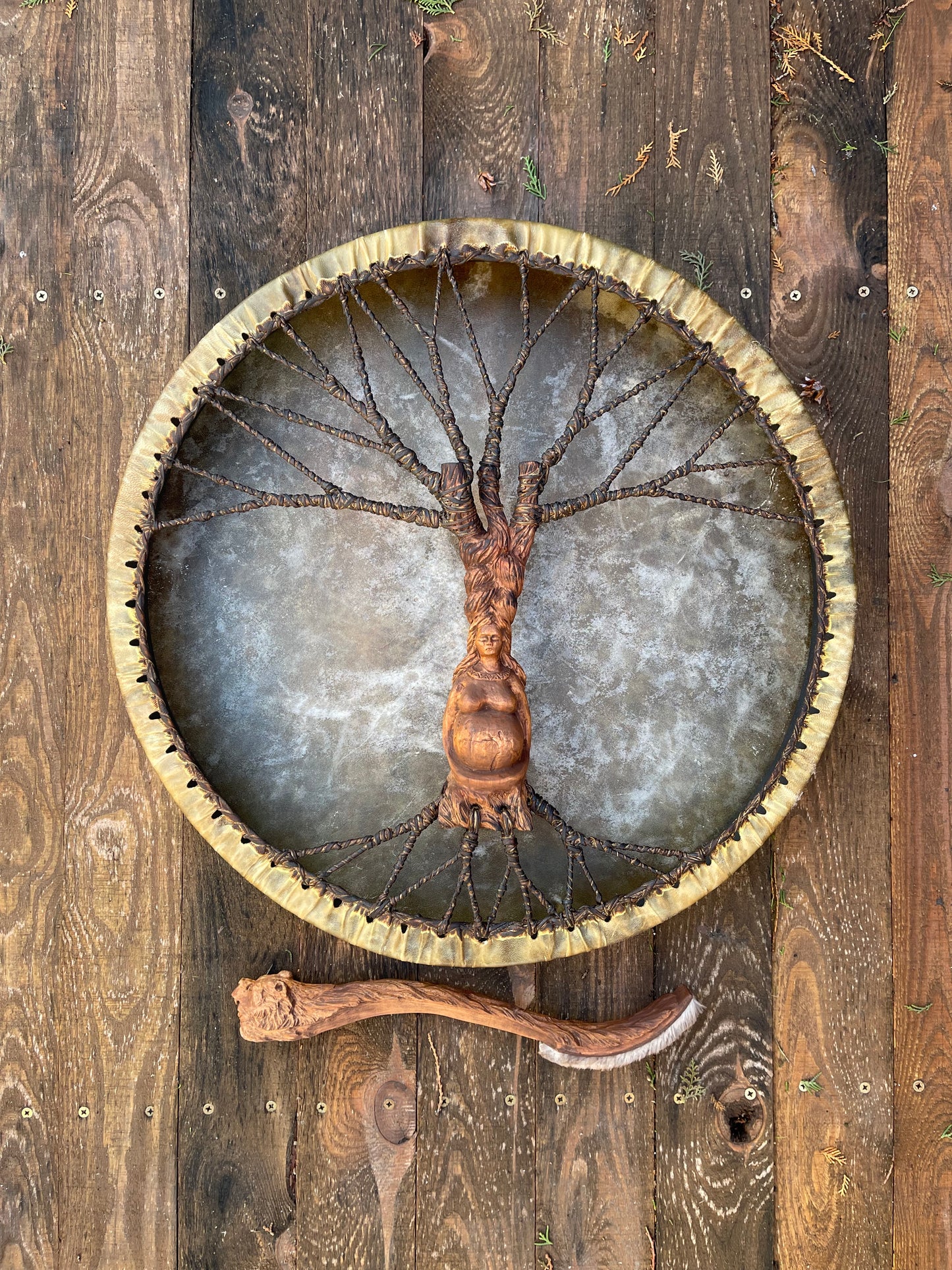 Shaman drum Mother Land