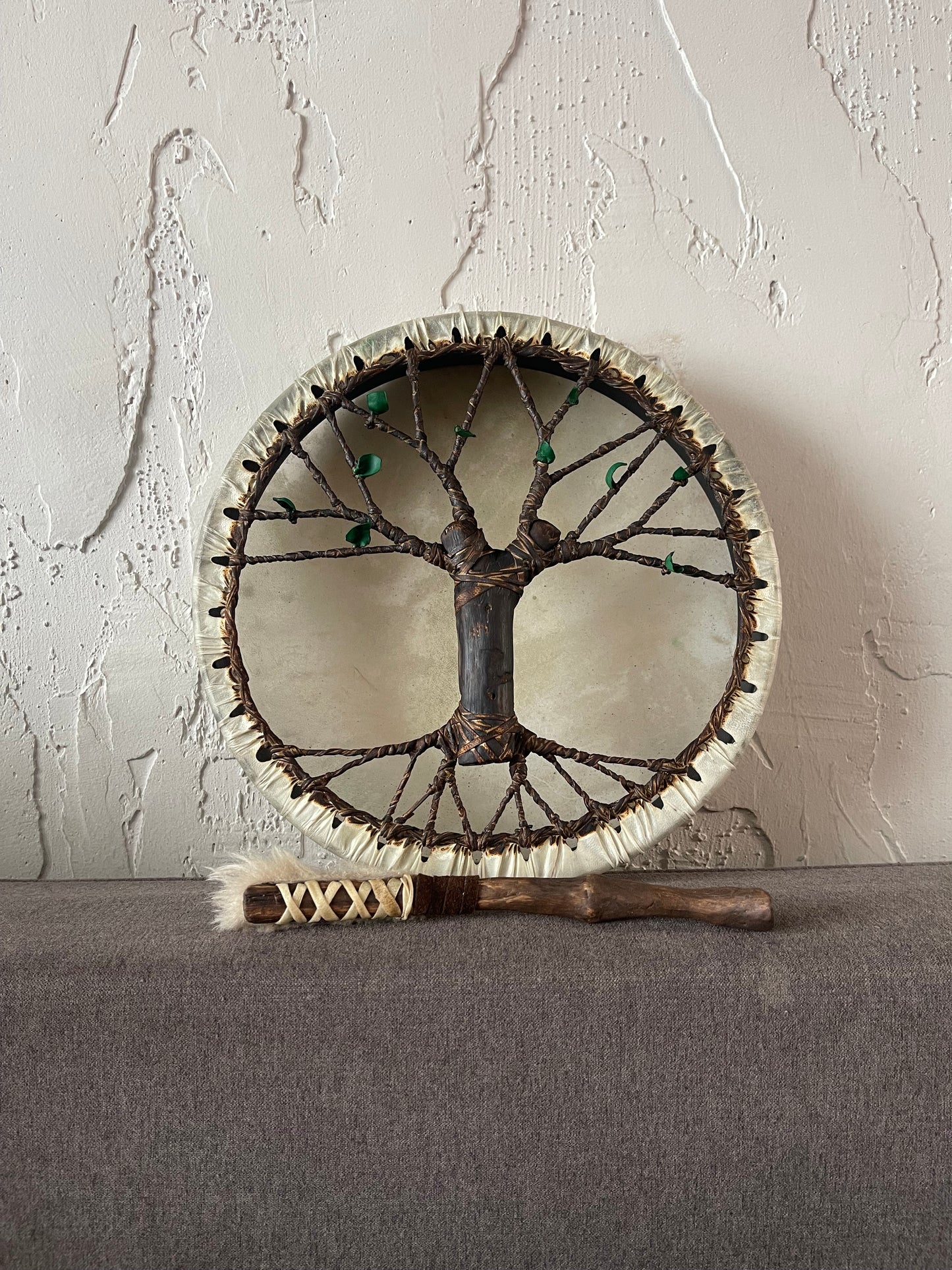 Shaman drum Tree of Life 12'