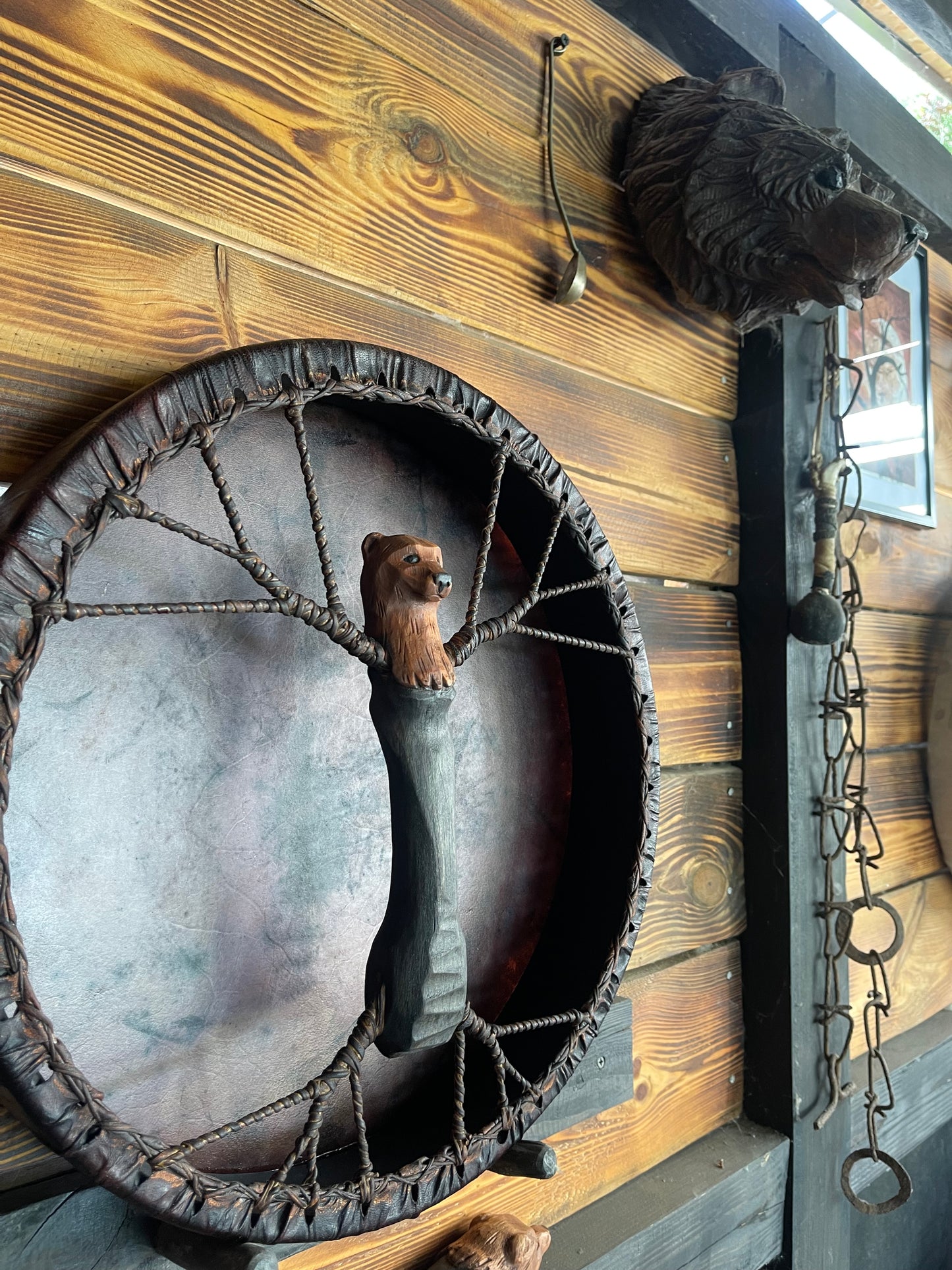 Shaman drum the Bear 16 inches (Black)