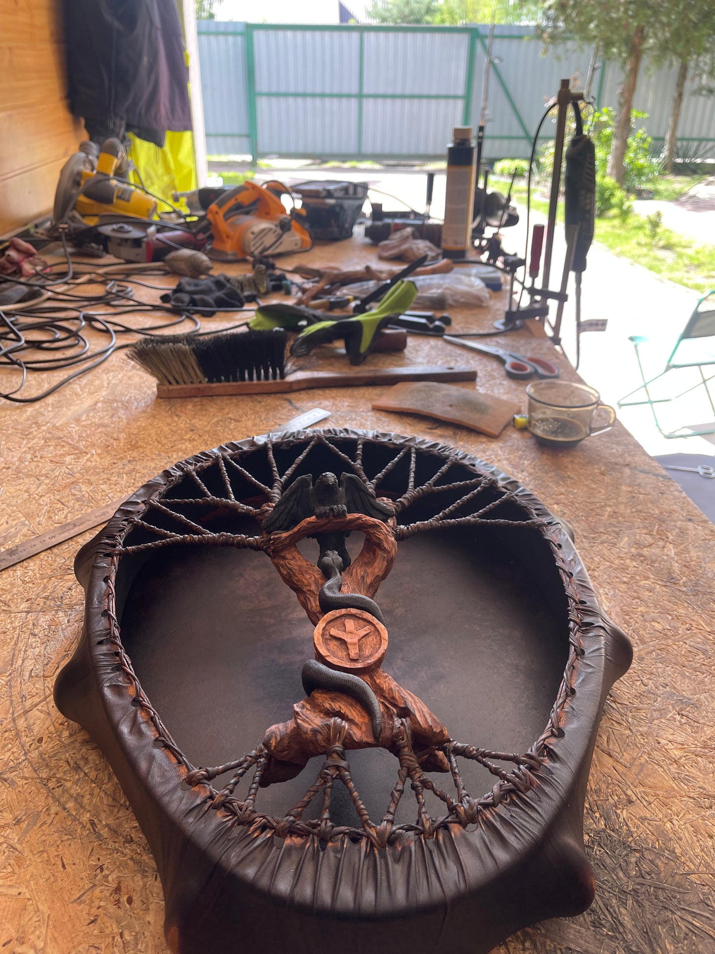 Shaman drum Wings and Whispers