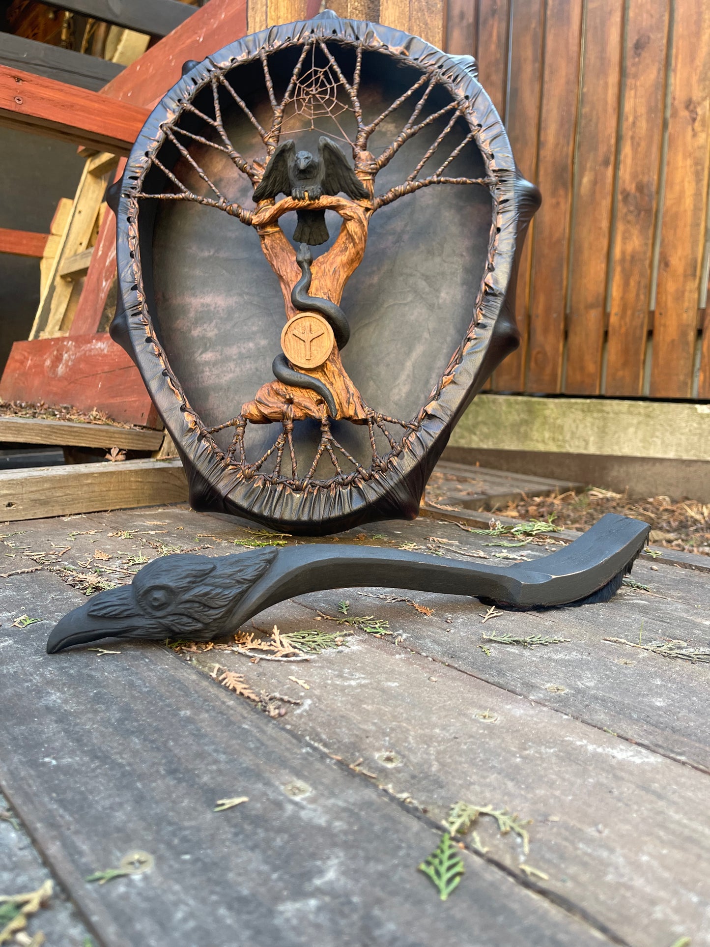 Shaman drum Wings and Whisper 20/16ʼ