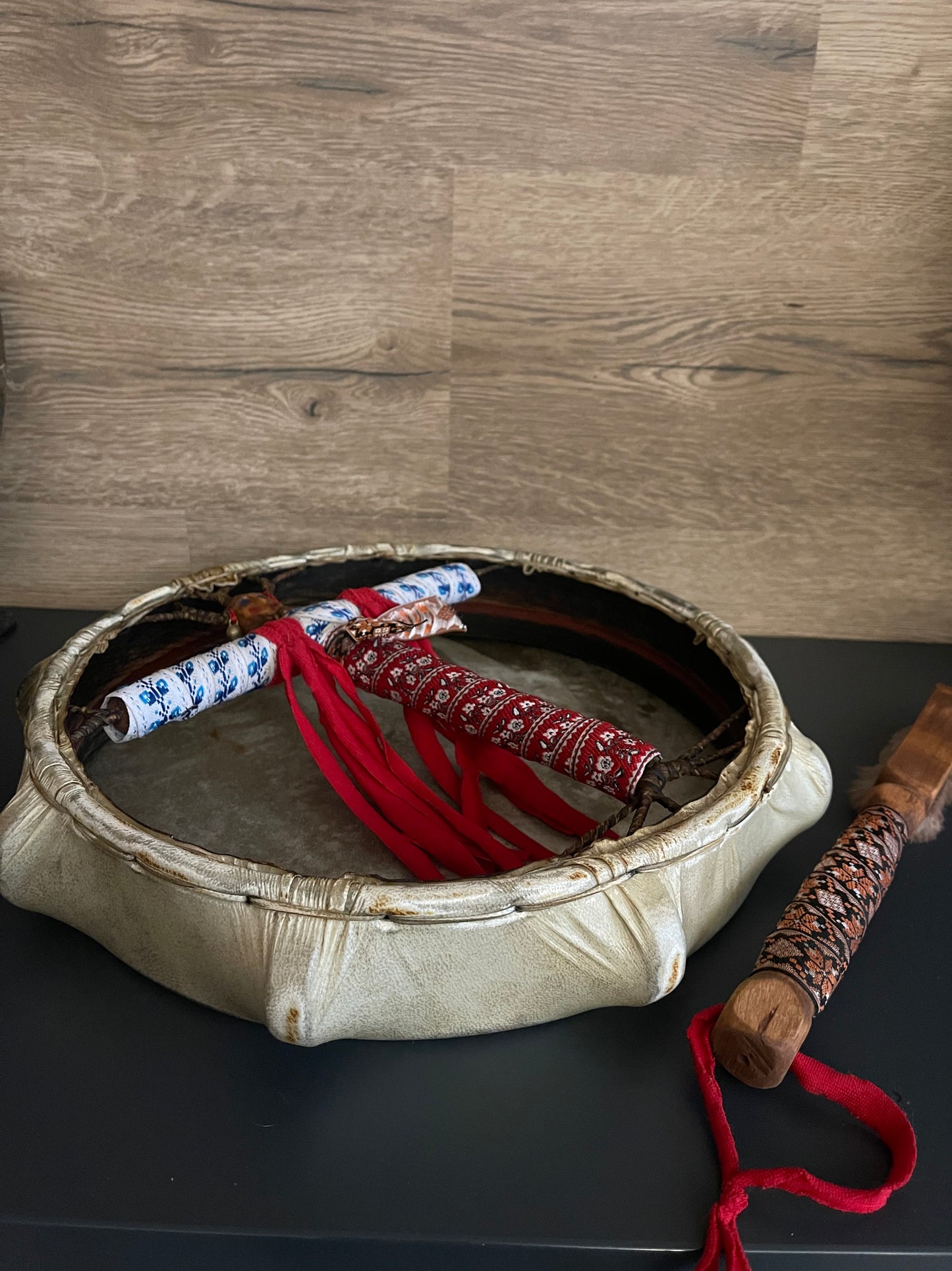 Slavic shamanic drum 12 inches Bereginya