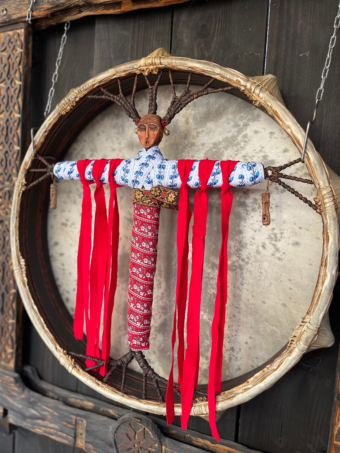 Slavic Shaman drum Bereginya