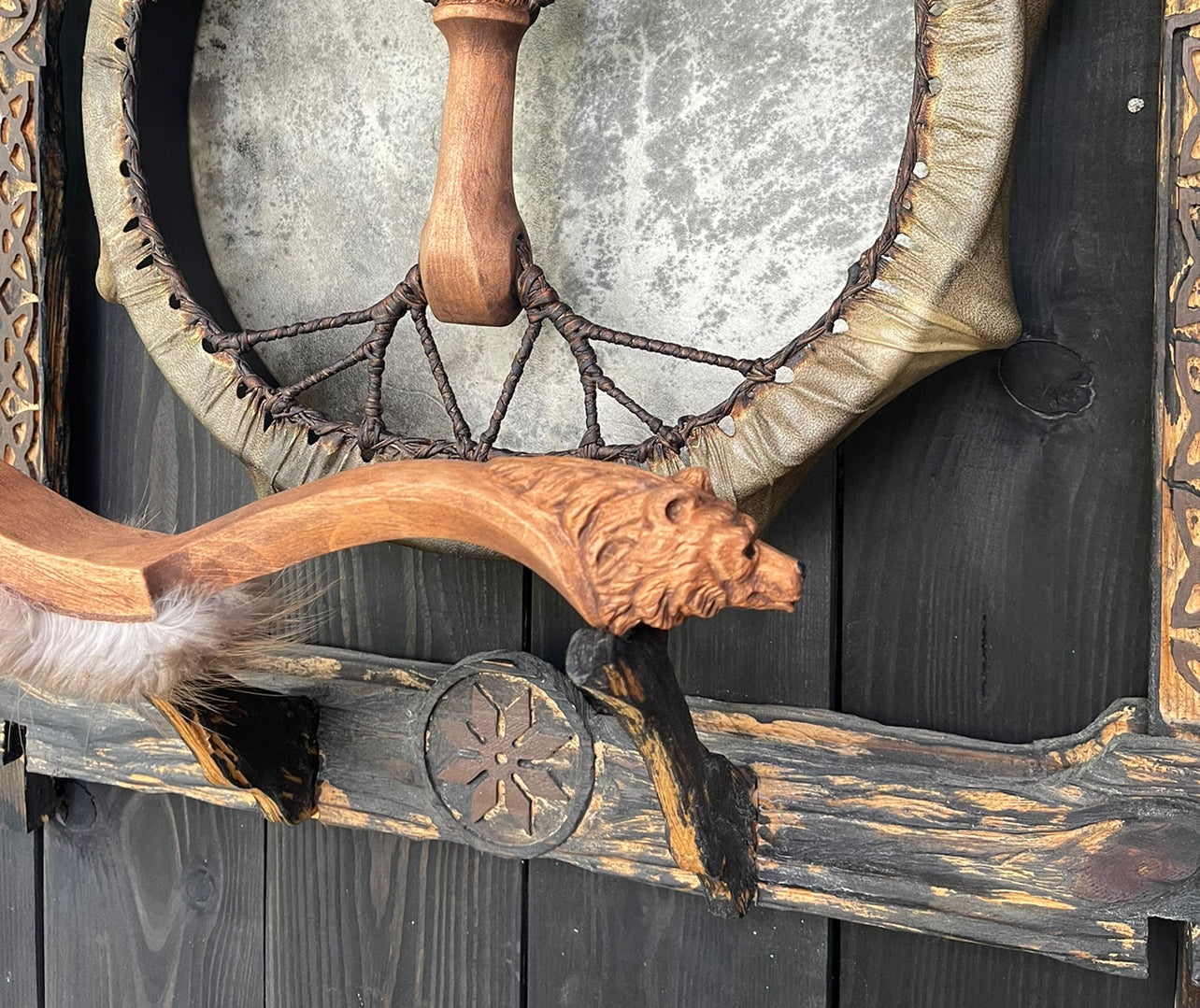 Shamanic beater Bear