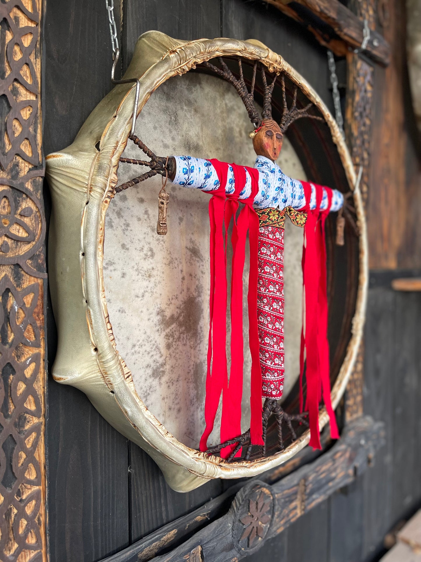Slavic Shaman drum Bereginya