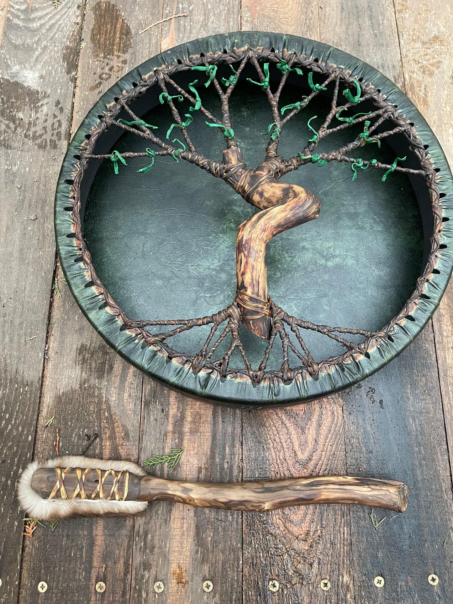 Shaman drum Tree of Life 16’