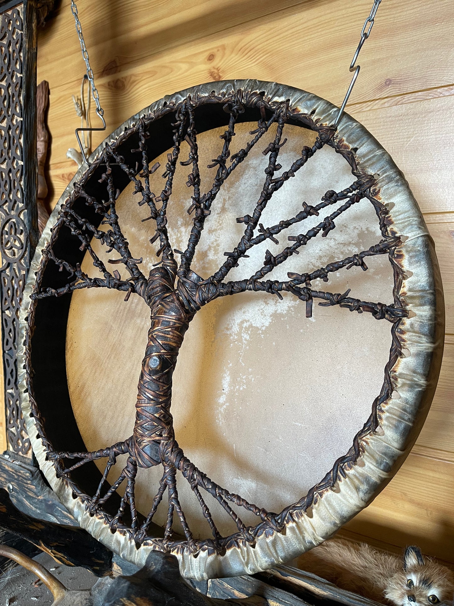 Shaman drum Tree of Life 18’