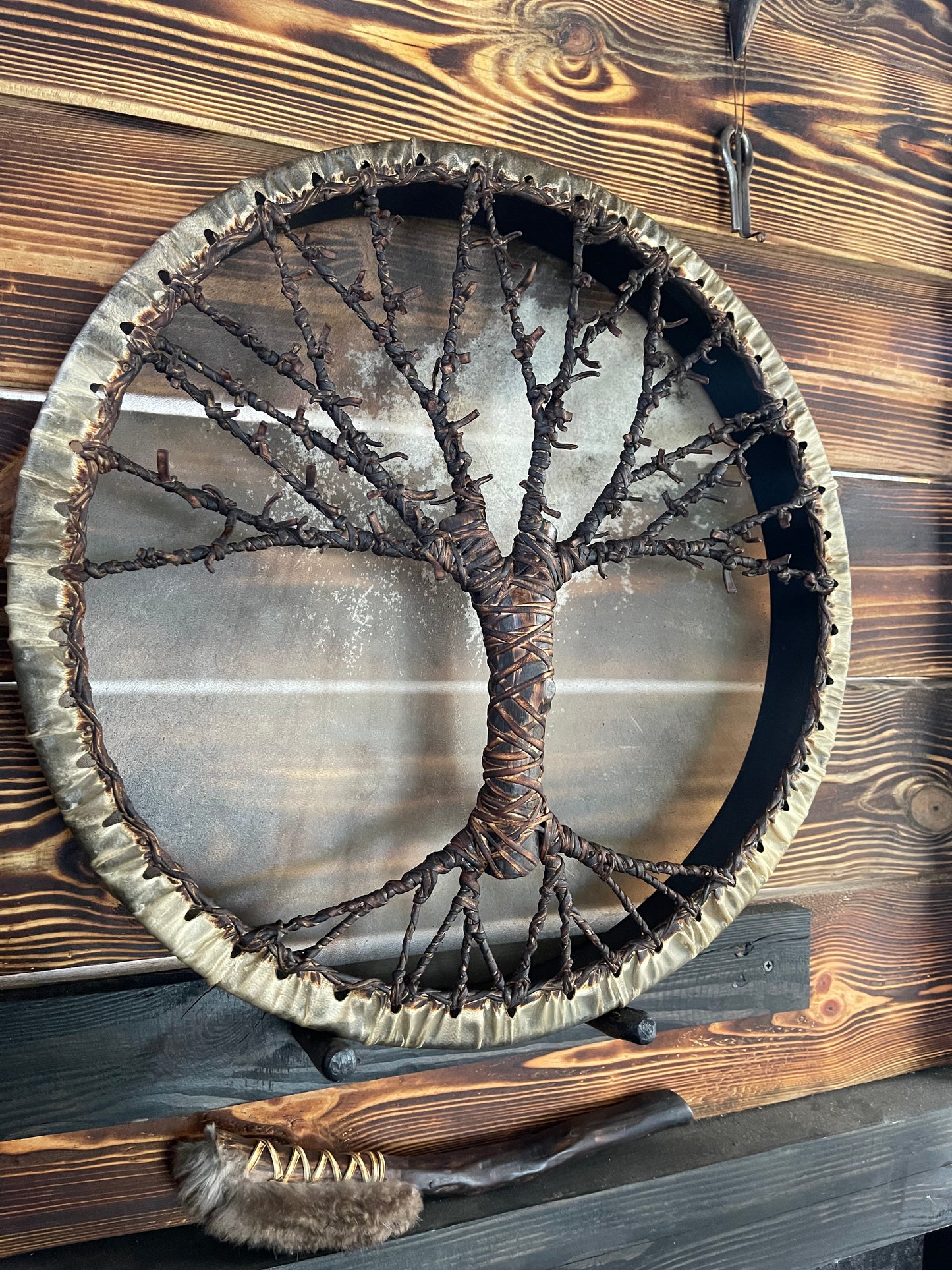 Shaman drum Tree of Life 18’