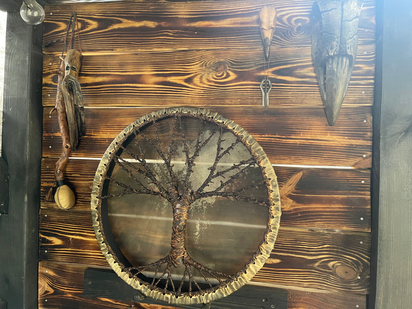 Shaman drum Tree of Life 18’