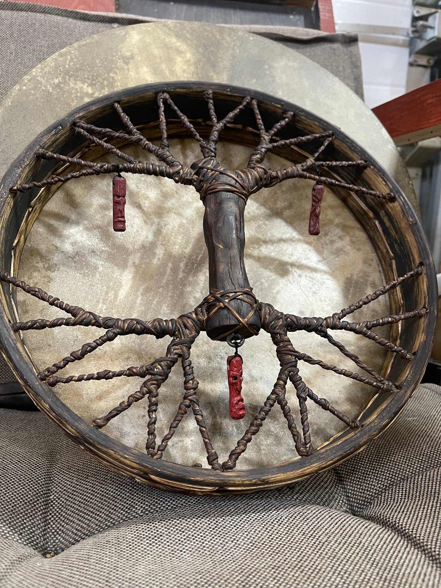 Shaman drum Tree of Life 12'