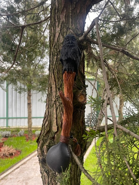 Shamanic rattle an Owl