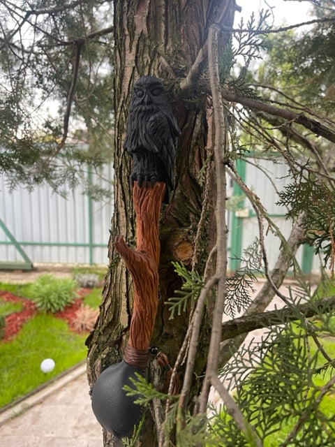 Shamanic rattle an Owl