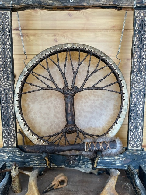 Shaman drum Tree of Life 20'