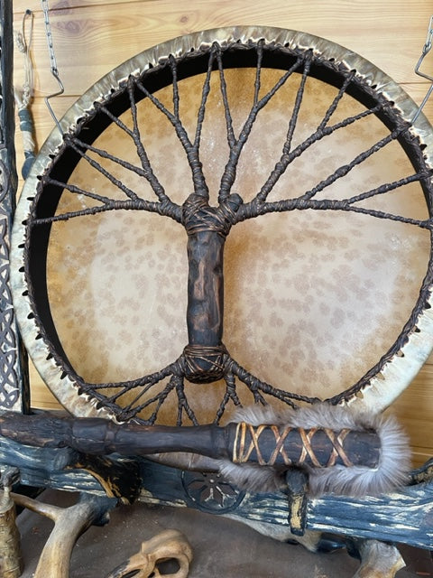 Shaman drum Tree of Life 20'