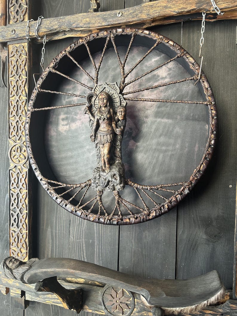 Shamanic Drum 'Kali' — 18" Round