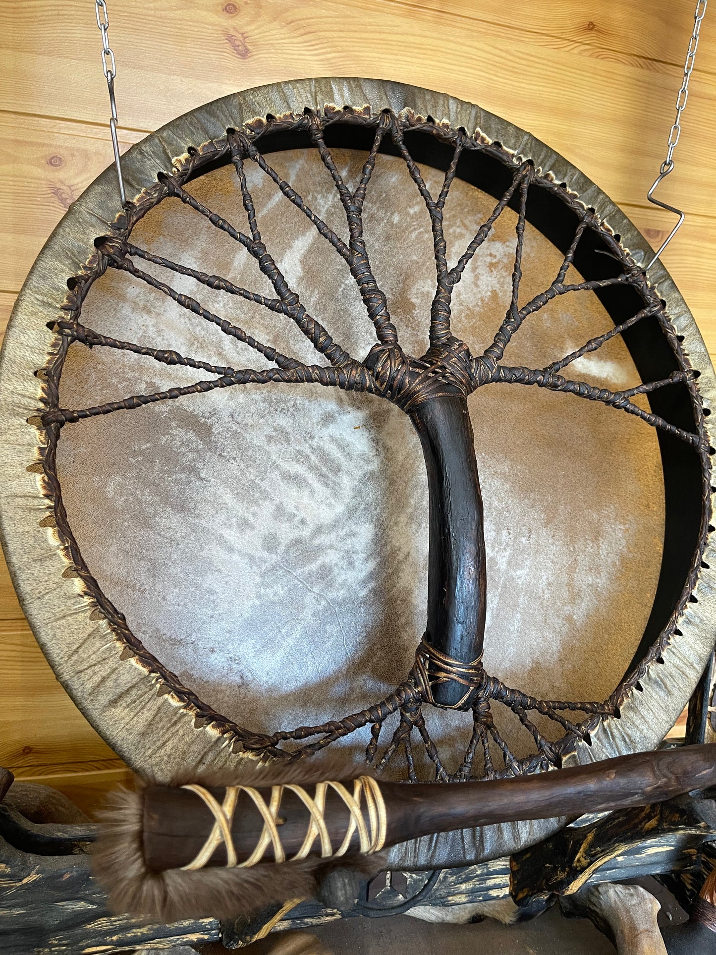 Shaman drum Tree of Life 20'