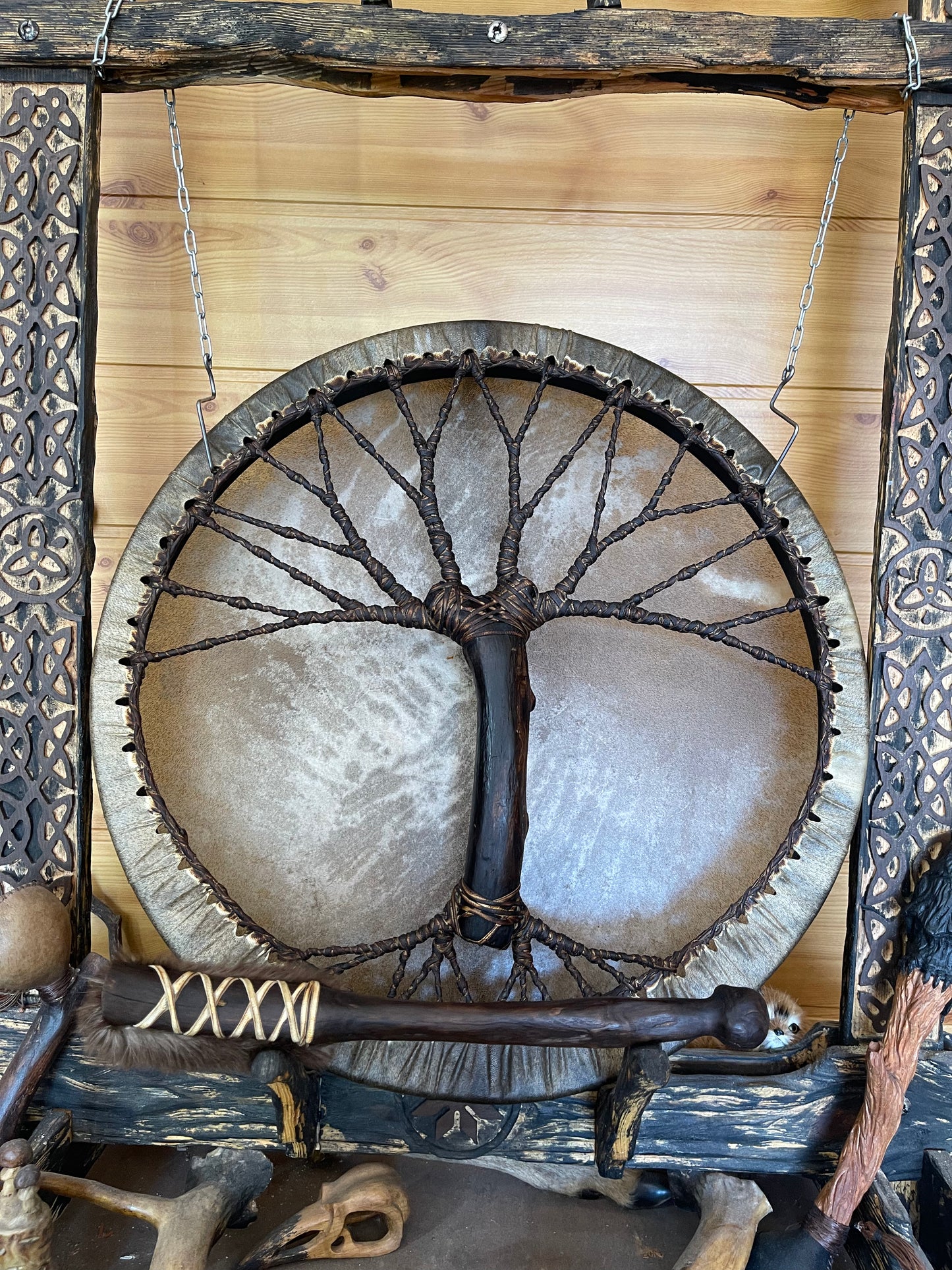 Shaman drum Tree of Life 20'