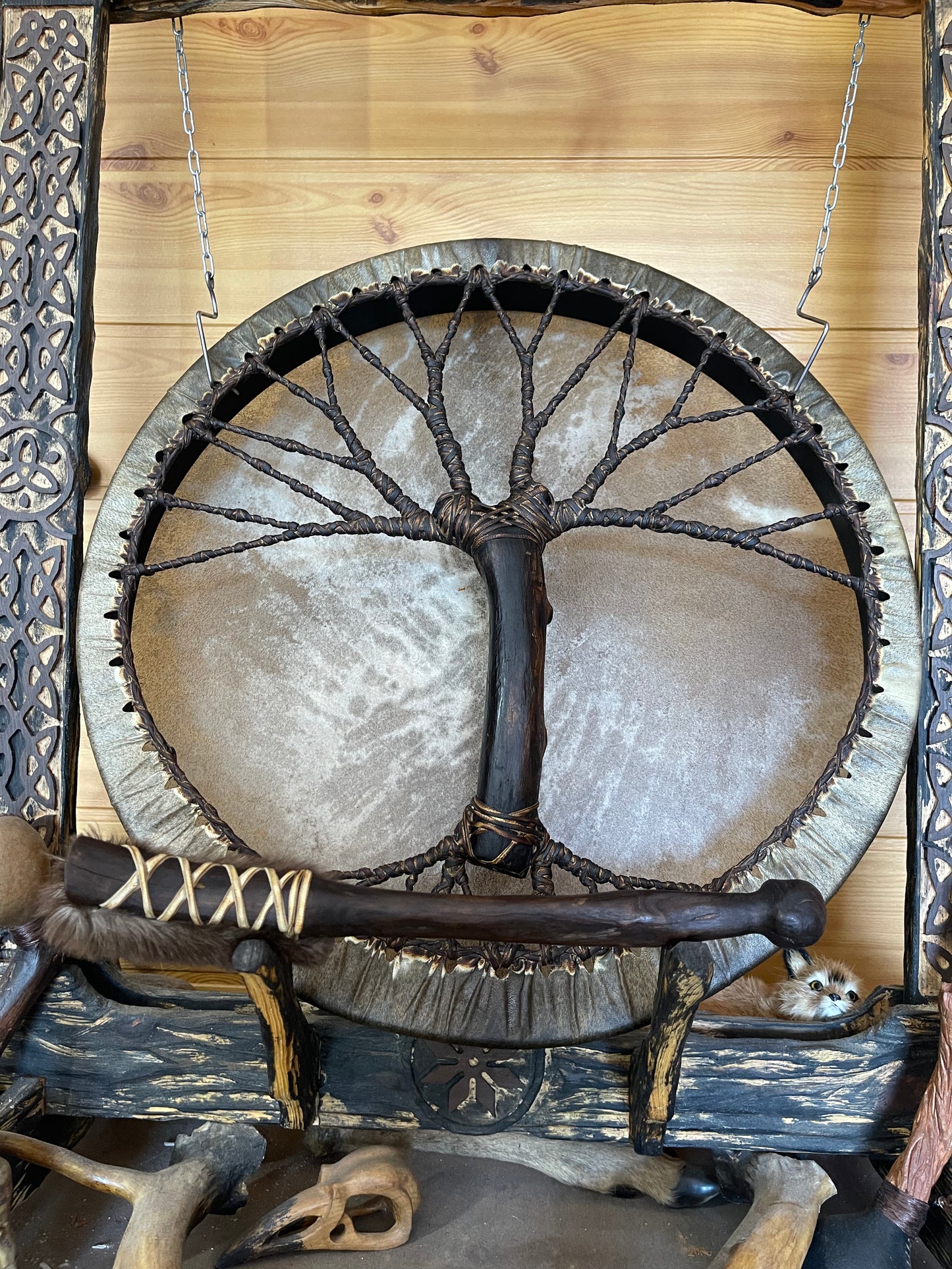 Shaman drum Tree of Life 20'