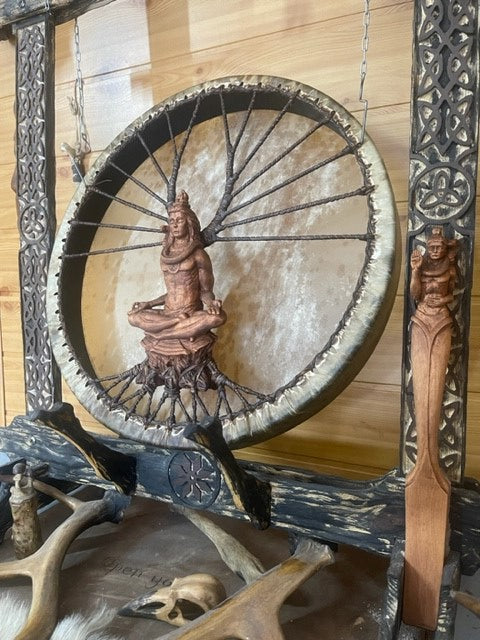 Shaman drum Shiva