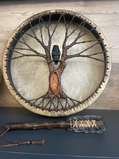 Shaman drum Owl