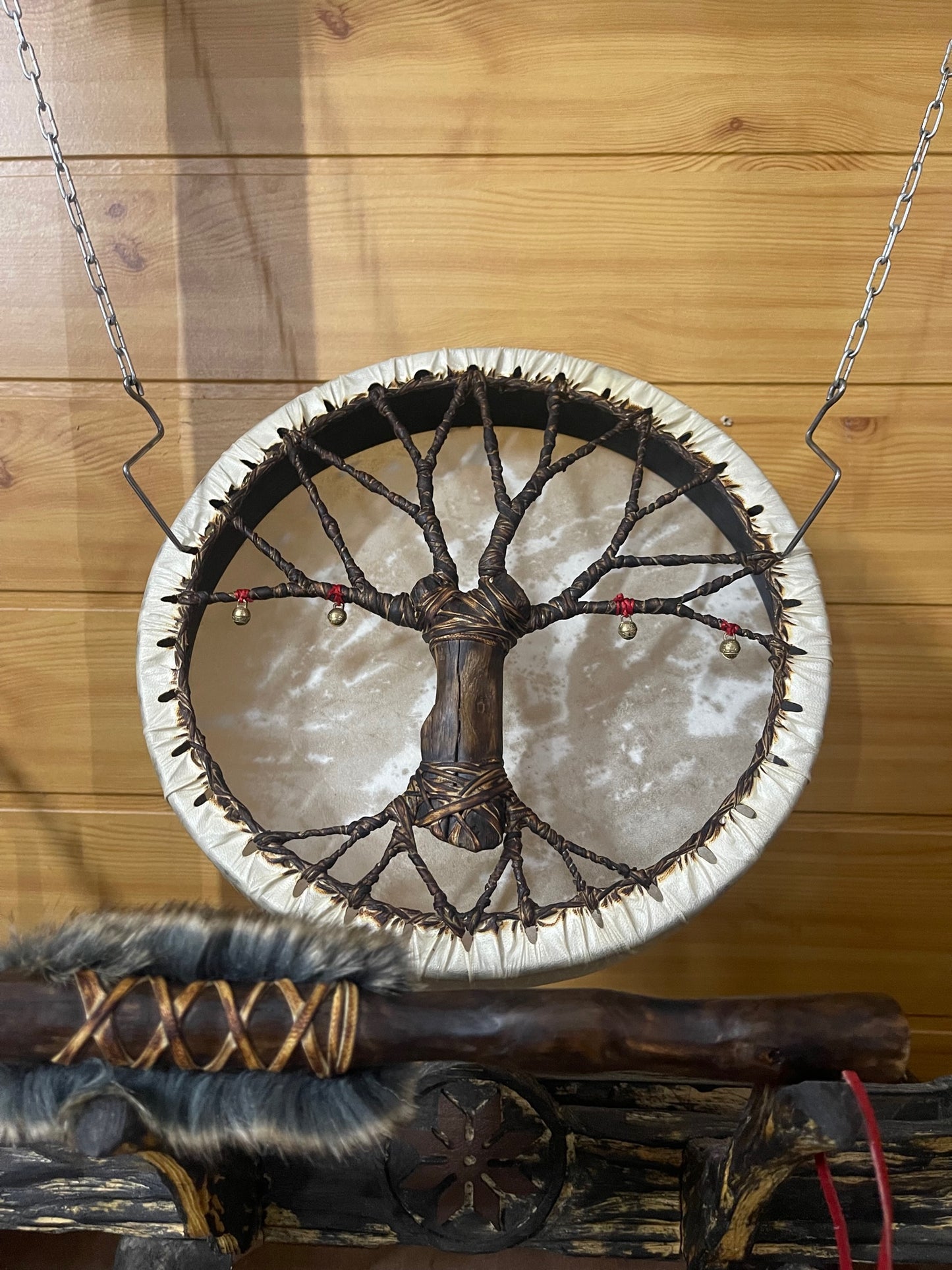 Shaman drum Tree of Life 12'