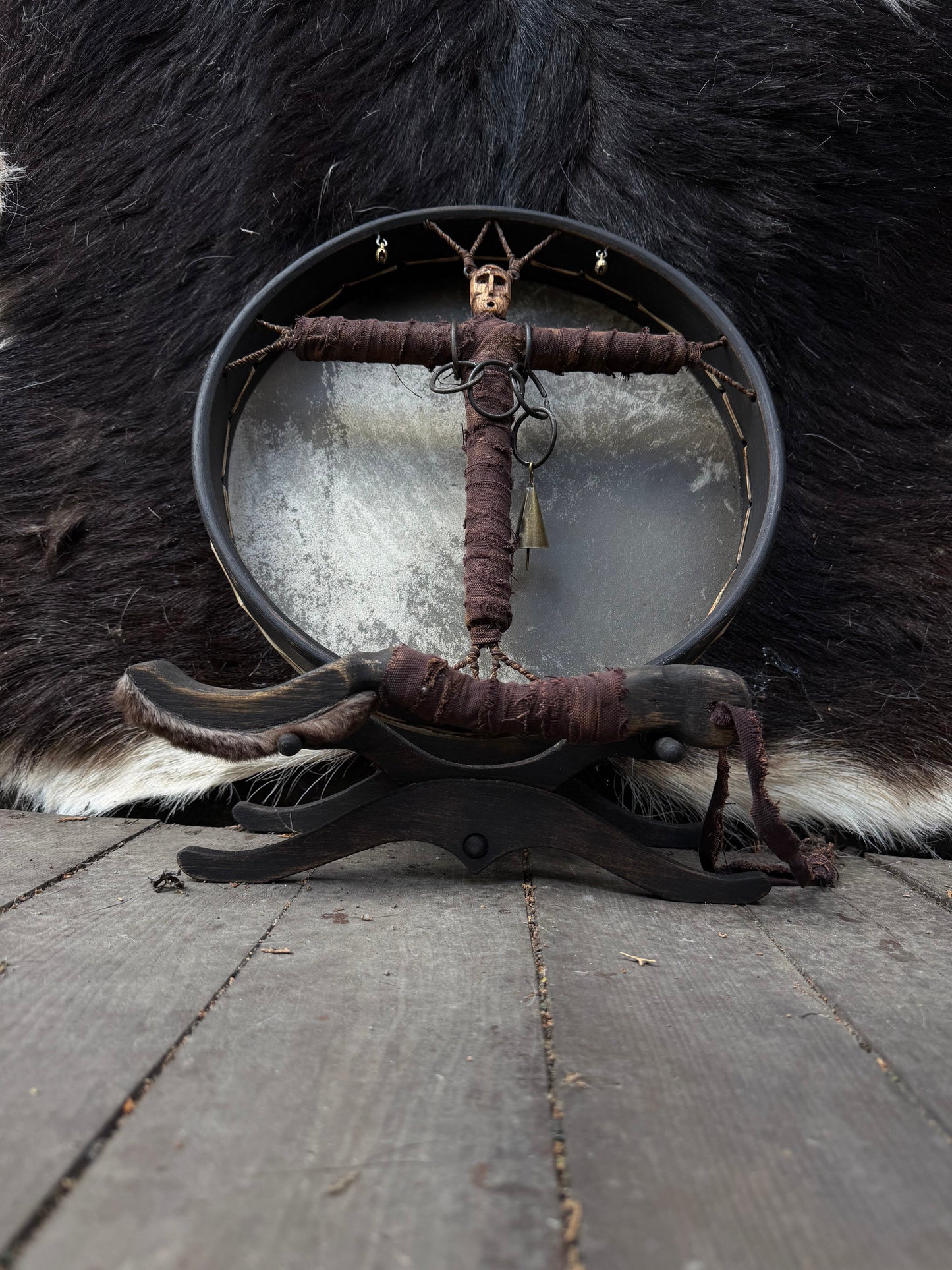 Keeper of the Way Siberian drum detail