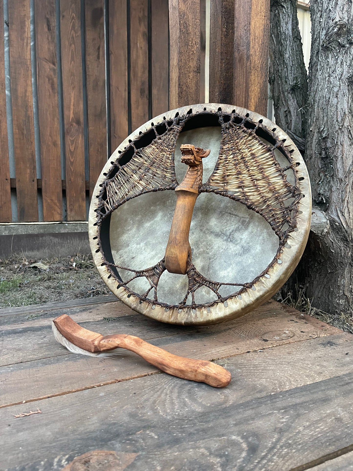 Shaman drum the Dragon