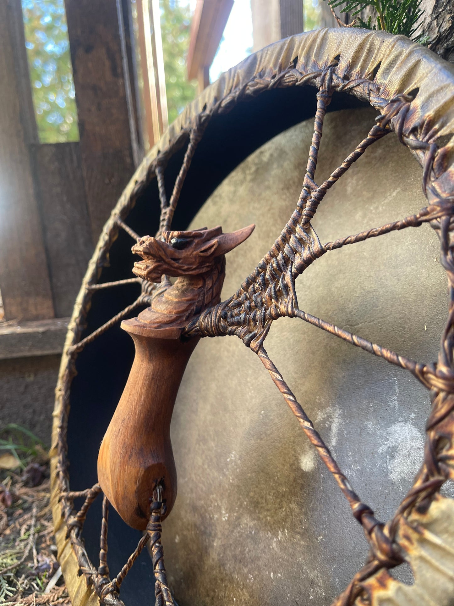 Shaman drum the Dragon