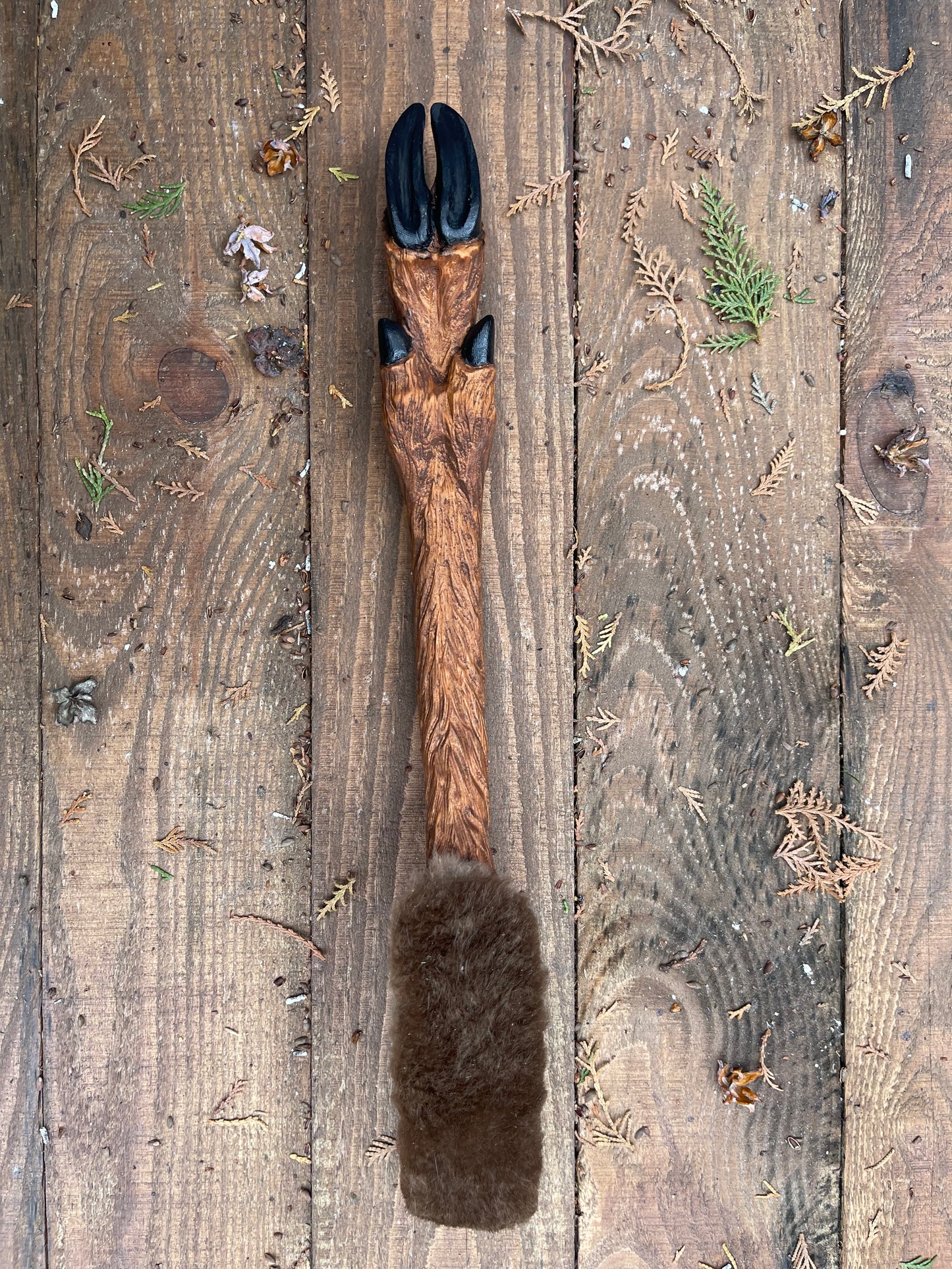 Shamanic beater Deer leg