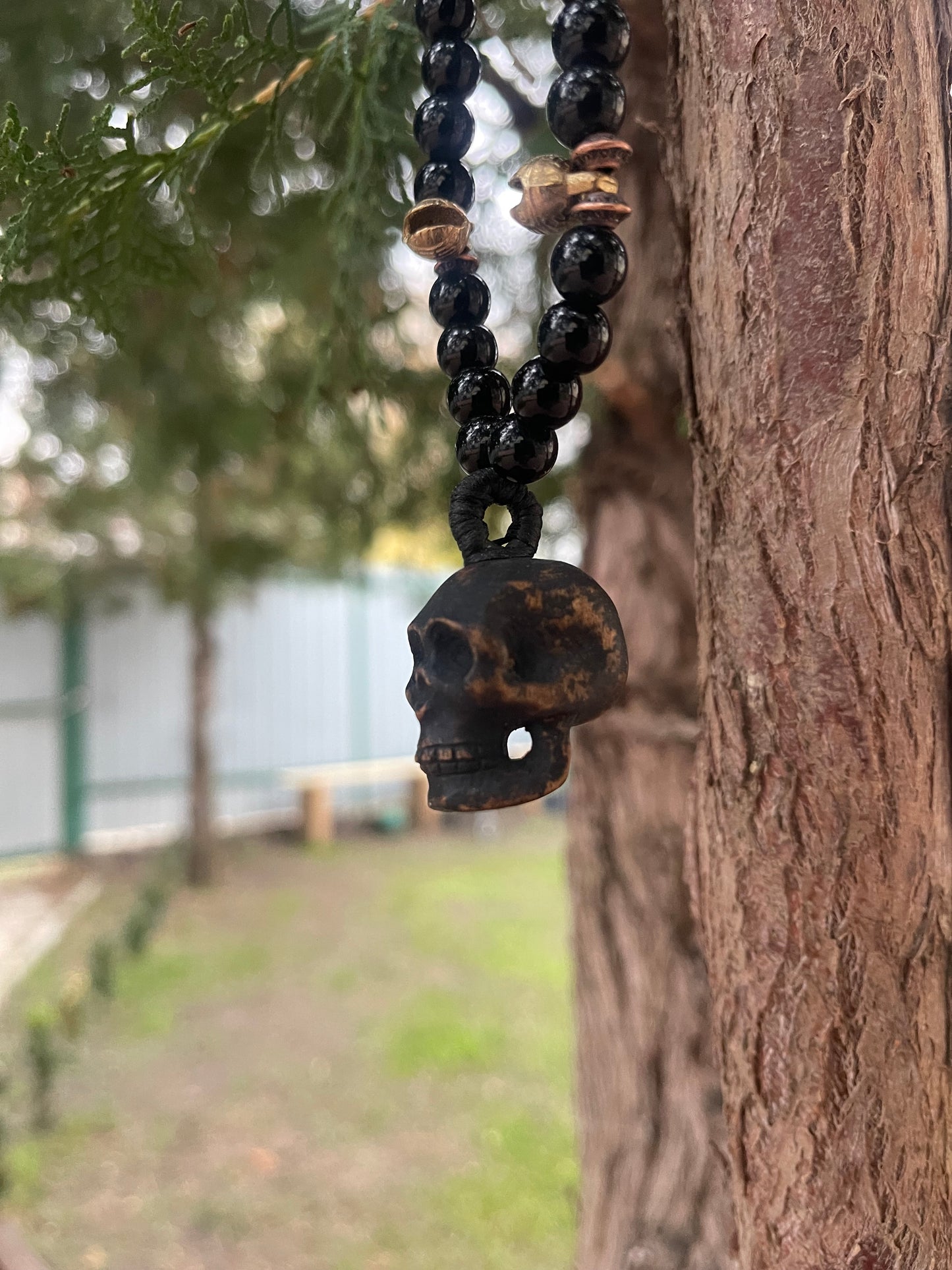 Shamanic amulet Skull