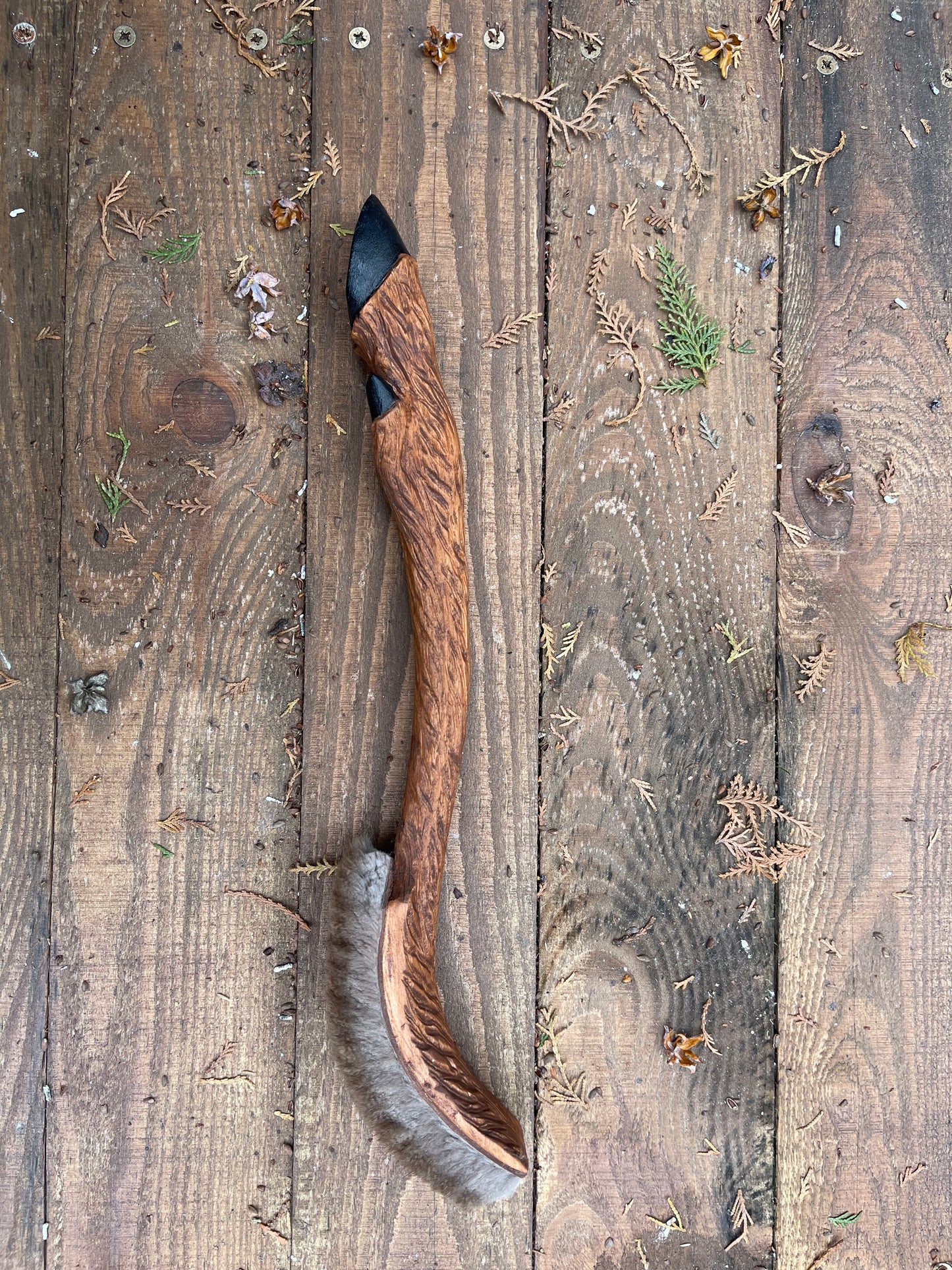 Shamanic beater Deer leg