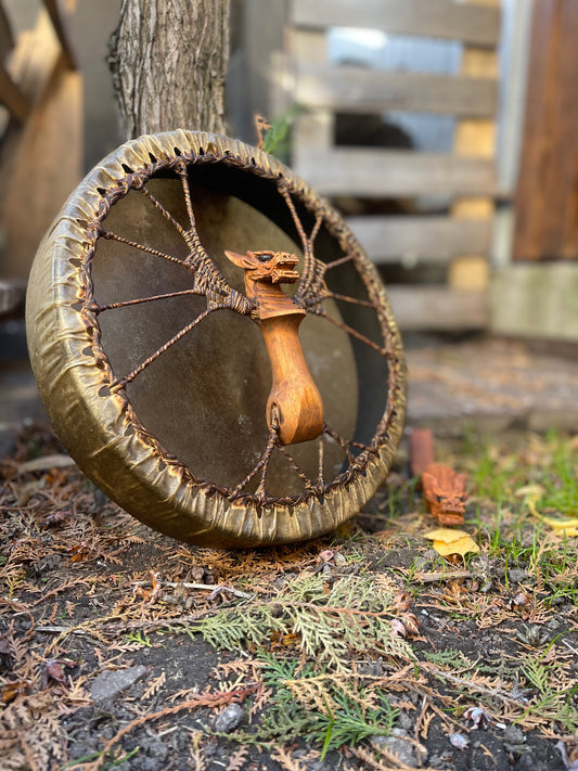 Shaman drum the Dragon