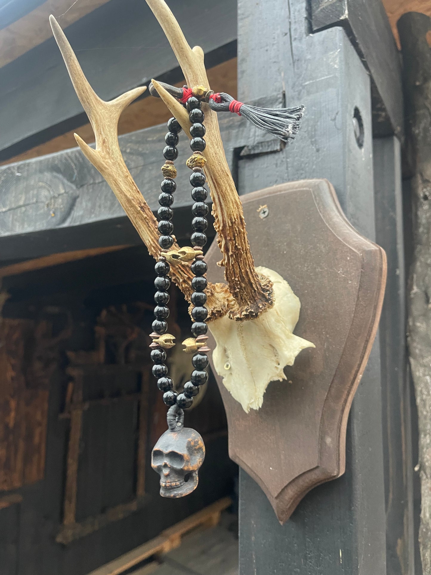 Shamanic amulet Skull