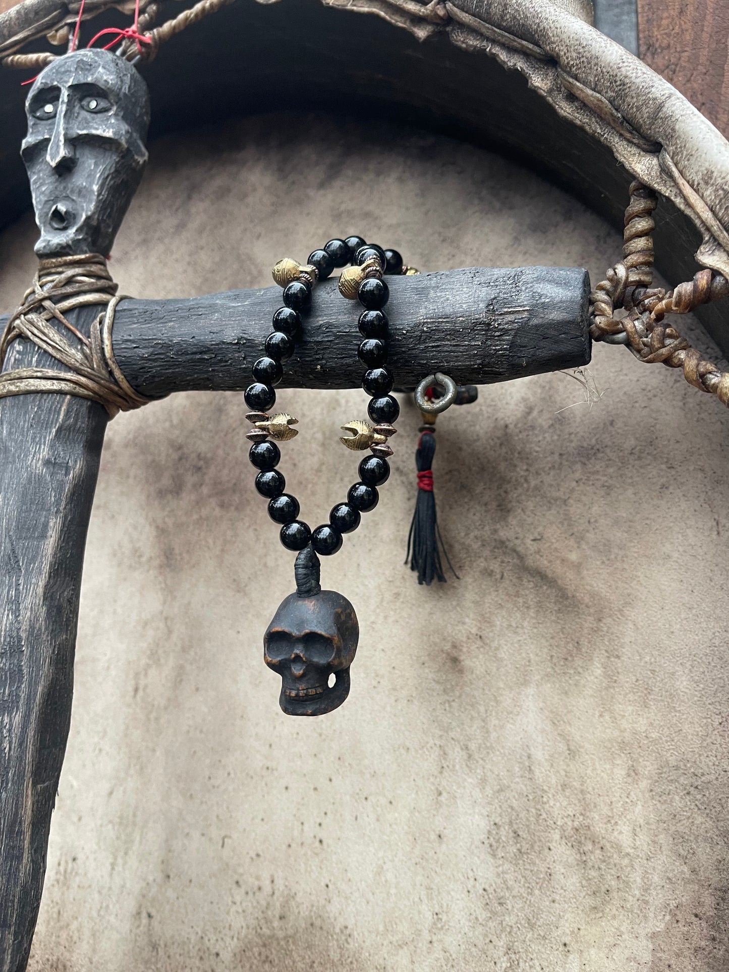 Shamanic amulet Skull